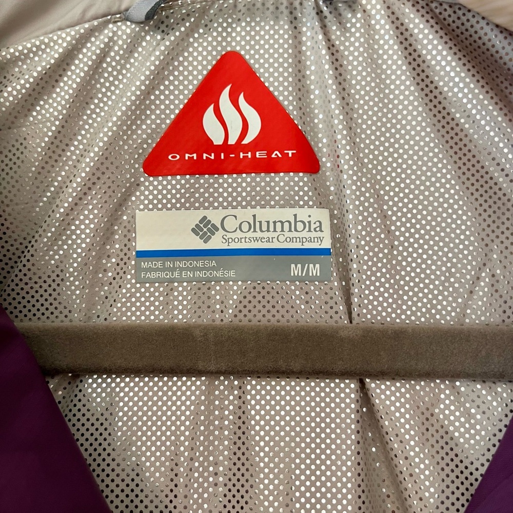 Columbia Purple Windbreaker - Picture 3 of 5